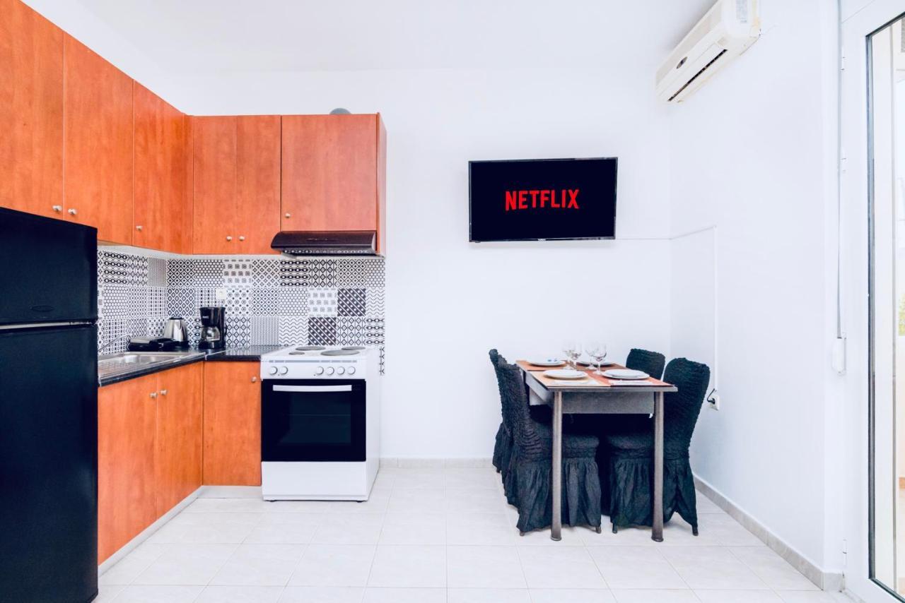 Pearl Seaside Luxury Apartments 2 Hriszí Aktí Haniá Kültér fotó